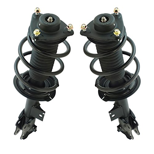 Image of TRQ Front Driver Side Strut and Spring Assembly Set Loaded Pre-Assembled | For 12-15 Kia Optima LX EX 2.4L I4 FWD Automatic