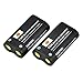 DSTE 2x CR-V3 Replacement Li-ion Battery for Olympus C3000 C3040 C-40Z 2100UZ 3030 3040Z 4000 5050 740 750 730 4040 Camera as LB-01