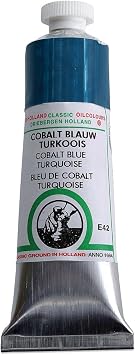 Old Holland Classic Oil Color - Cobalt Blue Turquoise 40ml Tube 40ml Tube
