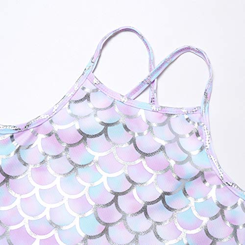 Jxstar Girls 2-Piece Bathing Suit Unicorn Swimsuits Swimwear Tankini for Kids3