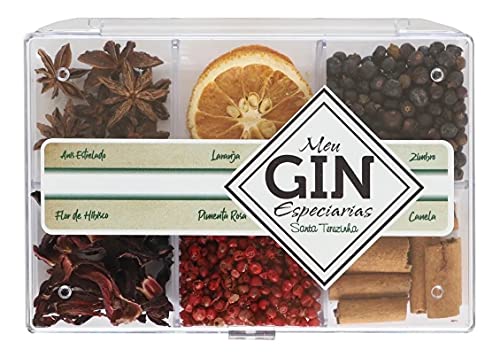 Kit Gin Tônica 06 Especiarias Pocket - LARANJA