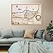 FABFASHIONZ Historical Map of Cantabria & Basque Country Around 1690Living Room Bedroom Room Decor Poster Wall Art Print Dining Room Home Decor Painting Office Poster24x36inch(60x90cm), Unframe-style