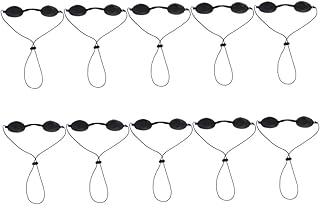 FRCOLOR 10 Pçs Óculos De Sol Óculos De Segurança Tapa-Olhos Óculos De Luz Protetores Para Luz LED Protetor Ocular Tampa Ocular Tapa-Olho Tapa-Olho Para Óculos De Proteção