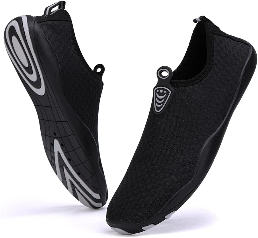 VsufimQuick-Dry Water Sports Barefoot Shoes Aqua Socks for Swim Beach Pool Surf Yoga for Women Men