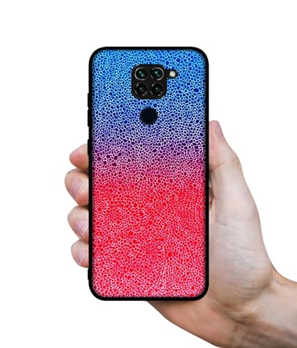 Image of Bubbles Design Premium 2D Printed Metal Back Case Cover for Mi Redmi Note 9 4G
