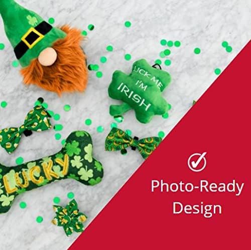 Miniatura 7 de Huxley & Kent Pajarita para mascotas para perros y gatos, accesorio para collar ajustable, lindo y cómodo para vacaciones o día de San Patricio,