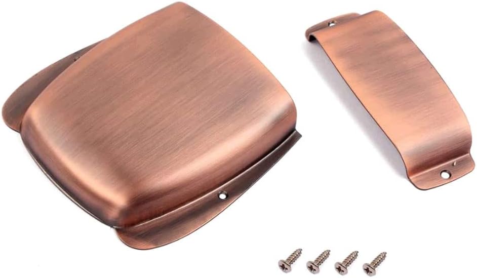Alnicov Zinc Alloy Bass Pickup Cover Protector Bridge Cover Plate ，Bass Pickup Cover，for Guitar Electric Bass