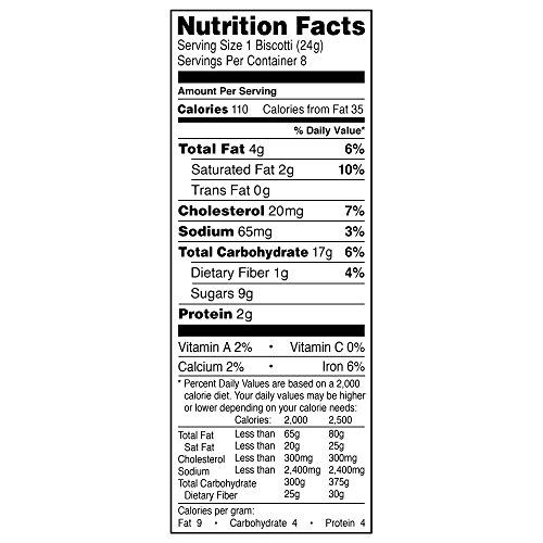 Nonni's Biscotti, Dark Chocolate, 8 Count, 6.88 Ounce #TOP5