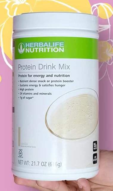 Herbalife Protein Drink Mix Weight Loss Shake Vanilla Flavour 588g