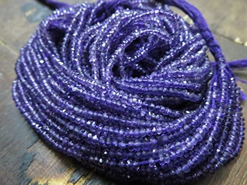 Améthyste perles en vrac de 3.5mm LKBEADS pour réparer un collier en pierres naturelles cassé