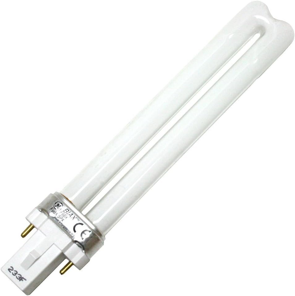 (10 Pack) GE Lighting 97558 F9BX/827/ECO - 9 Watt - 2 Pin G23 Base 2700K CFL