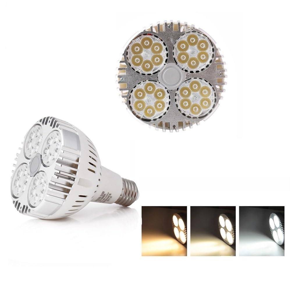 PAR30, 35 W, AC110-265 V, reflektor kolejowy, LED E27, ciepła biel, zimna/neutralna, do wnętrz, idealna do kuchni, odzieży i sklepu.