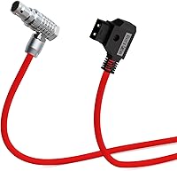Vista 10 de Alvin's Cables RED Komodo-X Cable de alimentación para RED DSMC2 Epic Scarlet D-Tap a 6 pines hembra ángulo recto cable para DJI Ronin 4D 1M/39.4