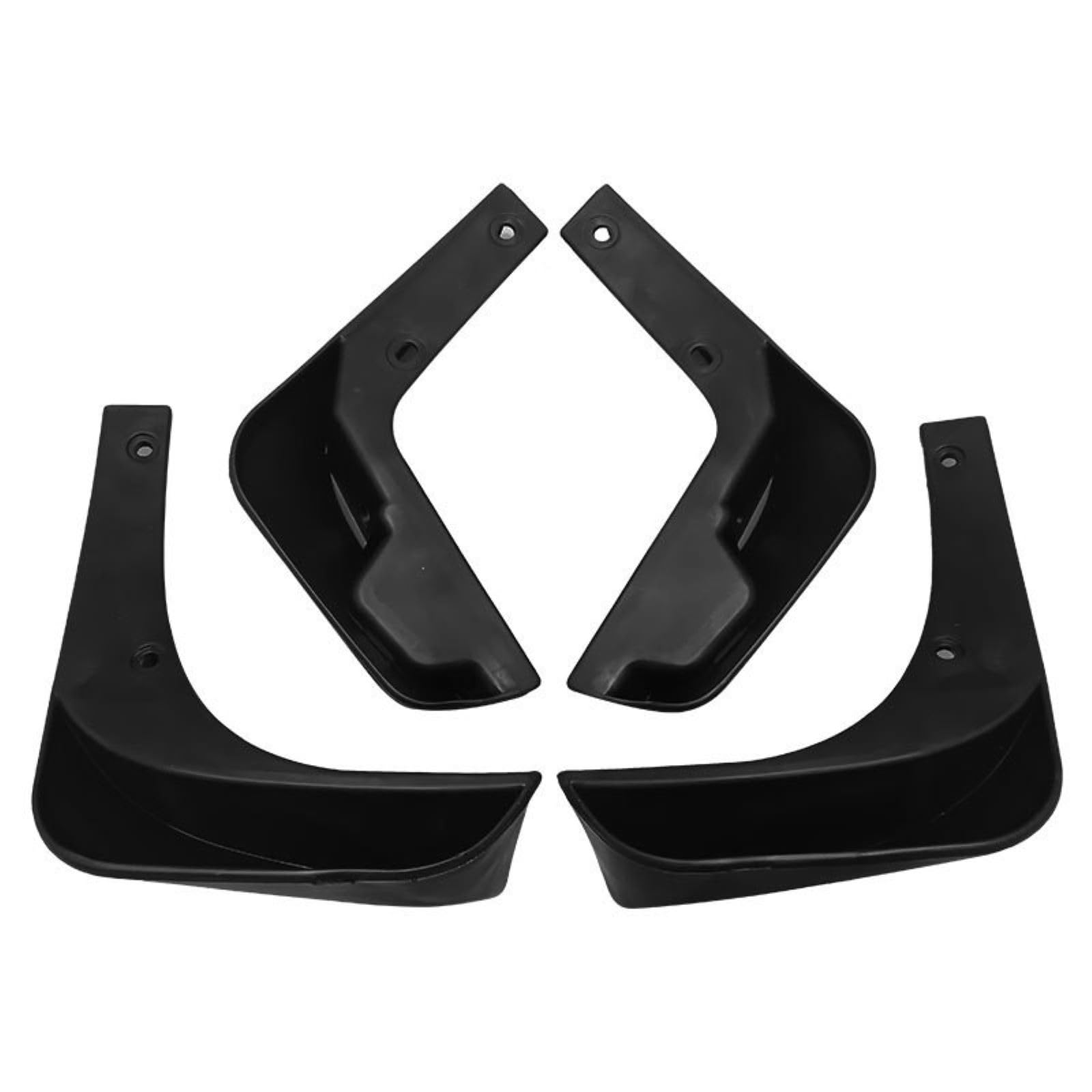 CDQSB 4 Pcs Car Mud Flaps for Nissan Micra March K13 2010-2013, Front Rear Fenders Splashproof Splash Guards Mudflaps Protects Accessories