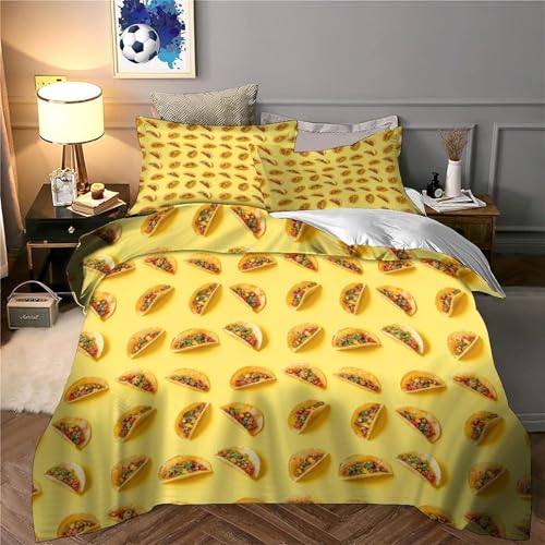 Housse de couette chien lunettes de soleil 260x220 parure lit microfibre - 6
