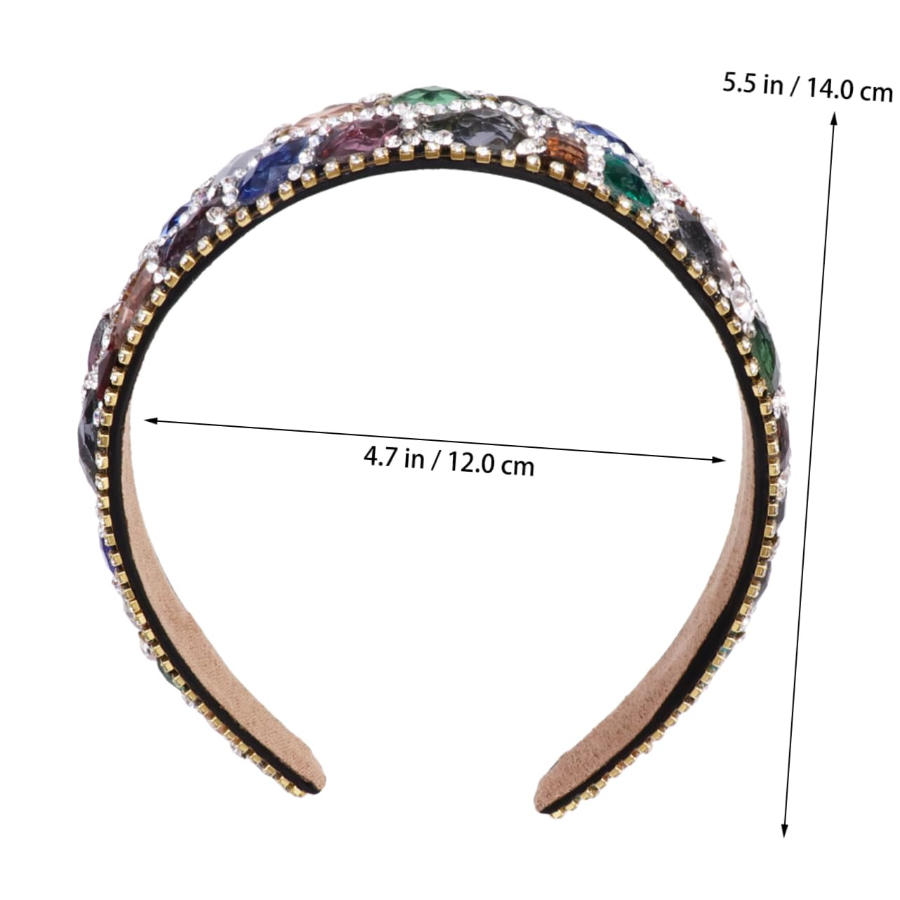 FRCOLOR 3stücke Kreative Haarschmuck Haarreifen Mit Bunten Kristallen Stilvolle Haaraccessoires Für Und Mädchen Für Verschiedene Anlässe