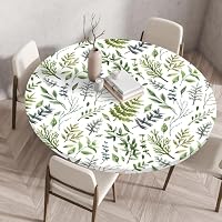 Highdi 3D Tovaglia Rotonda Elastica 60cm Mandala - Antimacchia E Antiscivolo Per Tavolo