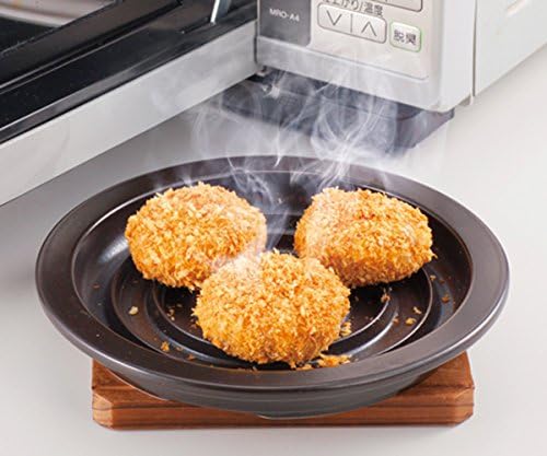 東彼セラミックス 電子レンジ調理器 ホワイト 直径24 深さ1 8 全高10 4cm レンジで揚げ太郎 Mサイズ Tsm 当社の