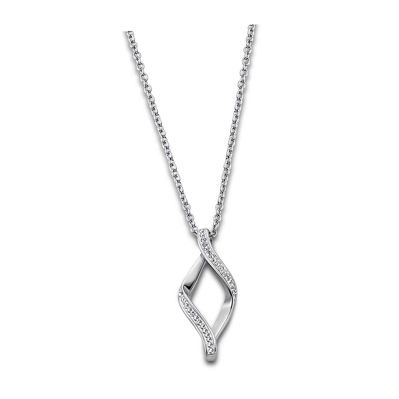 LOTUS STYLE Collar de Acero Inoxidable ls1908 – 1/1 Mujer Plata Joyas d2jls1908 – 1 de 1