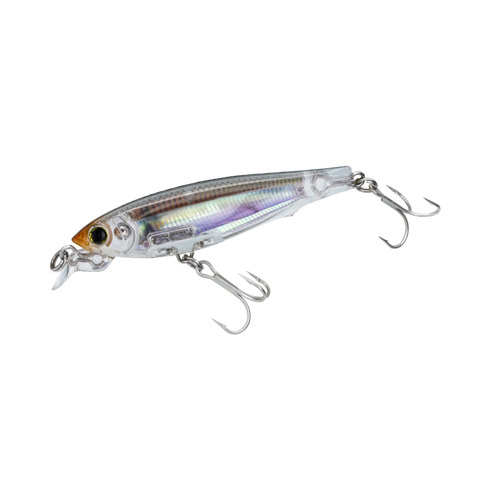 Yo-Zuri 3D Inshore Fingerling Kunstköder – 70 Mm, Für Meeresangeln, Mit Rassel, Hakengröße #8