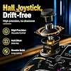 Morostron Controlador inalámbrico para PC y juegos de Steam, compatible con Switch/Switch 2/iOS/Android, pantalla interactiva, sticks Hall, RGB, 1200mAh, negro 30 de marzo de 2026 | por Morostron 8