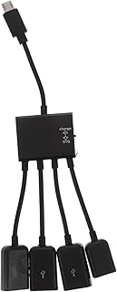 COOPHYA multiport Adapter Expansion Transfer Adapters 4 Port USB Hub Computer adapters for laptops Laptop