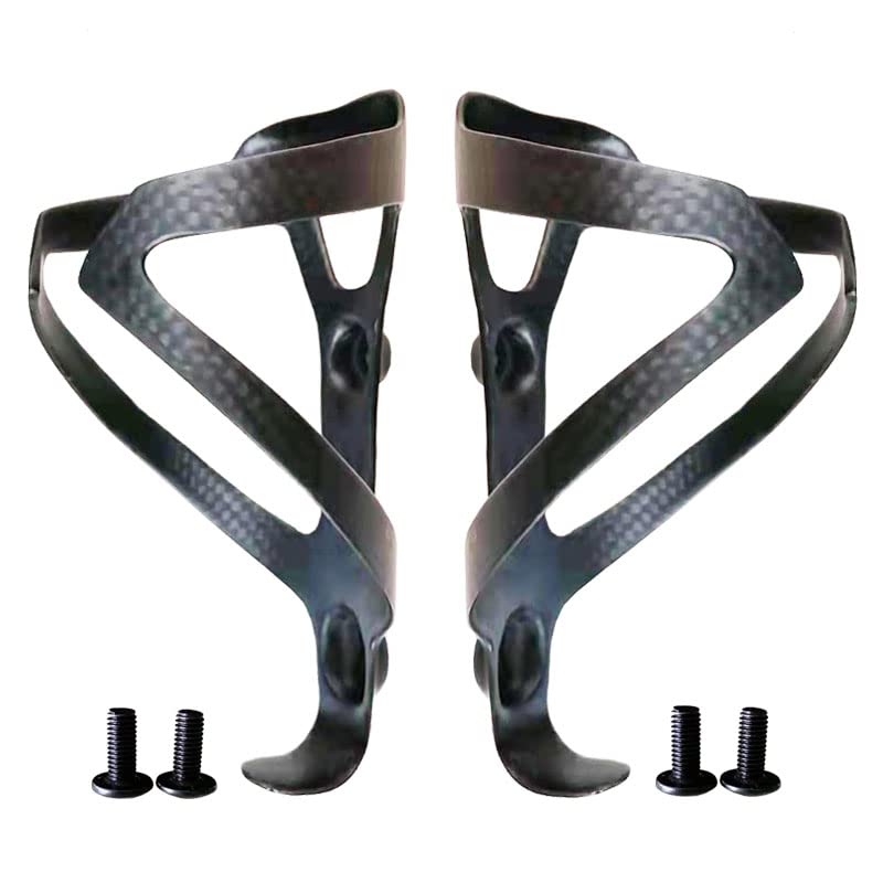 Porta Borraccia Bici Prodotto da 2 pezzi Portaborraccia in fibra di carbonio MTB/bici da strada Botellero Carbono Portabottiglie for bici Portaborraccia Bici(3k matte 2pcs)