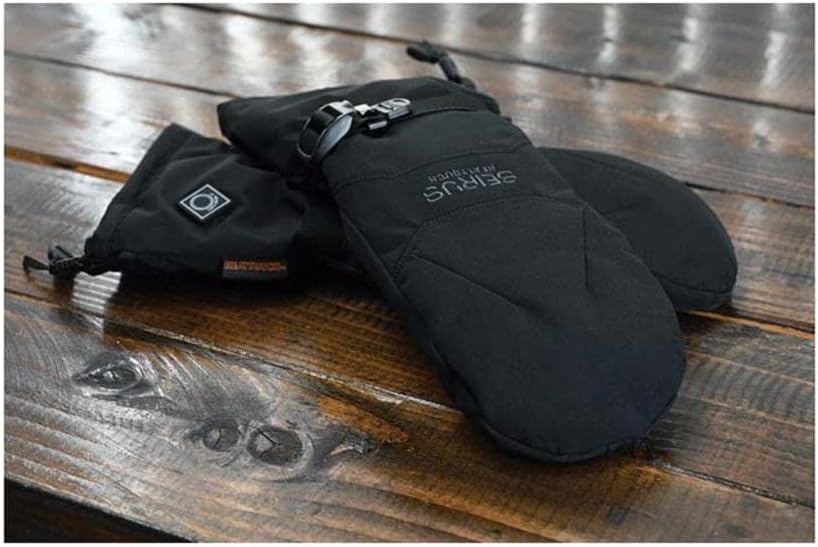 Seirus Men's 7V Heat Touch Atlas Heated Mittens - Black Medium