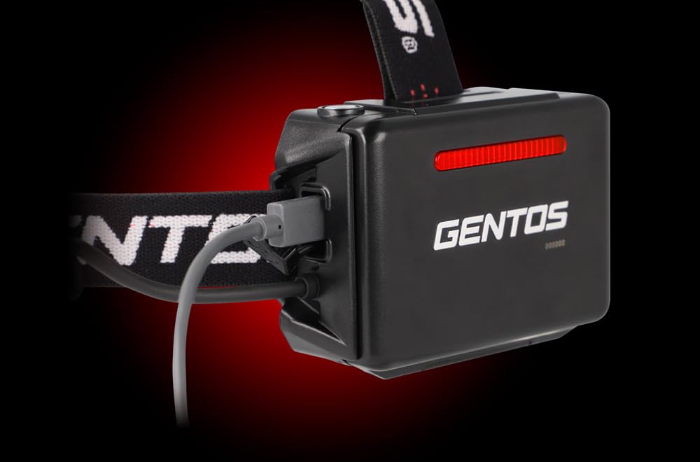 Amazon | GENTOS(ジェントス) LED ヘッドライト USB充電式 【明るさ550