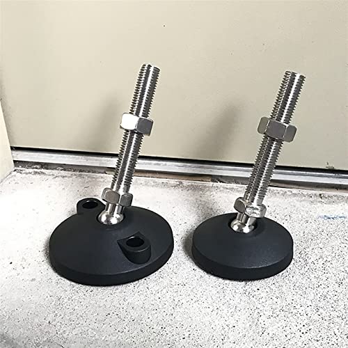 Patas roscadas regulables con base de 5 cm para nivelar muebles con total estabilidad 5