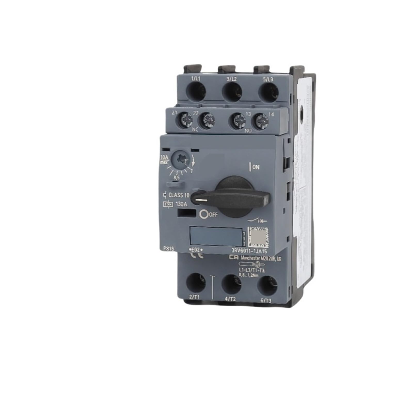 Disjoncteur moteur 3RV60111FA15 interrupteur de protection pour commande circuits 3RV6021