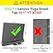 Fmway Case Cover for Lenovo Yoga Smart Tab YT-X705F 10.1 Inch Tablet 2019 with Stand Function