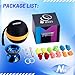 MAGICYOYO Professional Unresponsive Yoyo N11 Plus, Aluminum Yo Yo for Kids/Advanced Players, Dual Purpose Yo-yo Replacement Responsive Bearing for Beginner+12 Strings + Storage Bag (Black Blue)