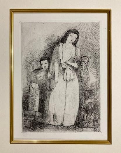 ローランサン　銅版画　額装　その2 ローランサン 銅版画 額装 その2 ローランサン 銅版画 額装 その2