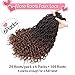 Karida Faux Locs Crochet Hair 18 Inch, 8 Packs Pre Looped Goddess Locs Crochet Hair, Wavy Crochet Faux Locs With Curly Ends, Boho Faux Locs For Black Women (18 inch, T30#)
