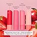 eos Lip Balm Gift Set- Super Strawberry, Limited-Edition, eos lip balm, All-Day Moisture, Lip Care, Shea Butter, Moisturizing, Variety Pack, 0.14 oz, 4-Pack