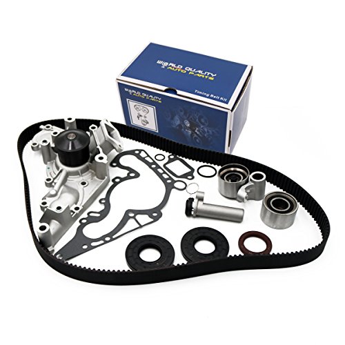 Timing Belt Kit Water Pump w/Gaskets Tensioner Fit
