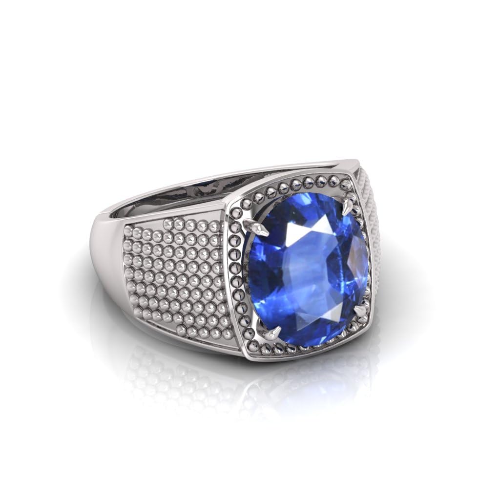 AMG GEMS A1 Neelam Stone Original Certified Blue Sapphire Adjustable Woman Man Ring With Lab Certificate (9.25 Ratti) (B0CMXC4NGK) Amazon Price History, Amazon Price Tracker