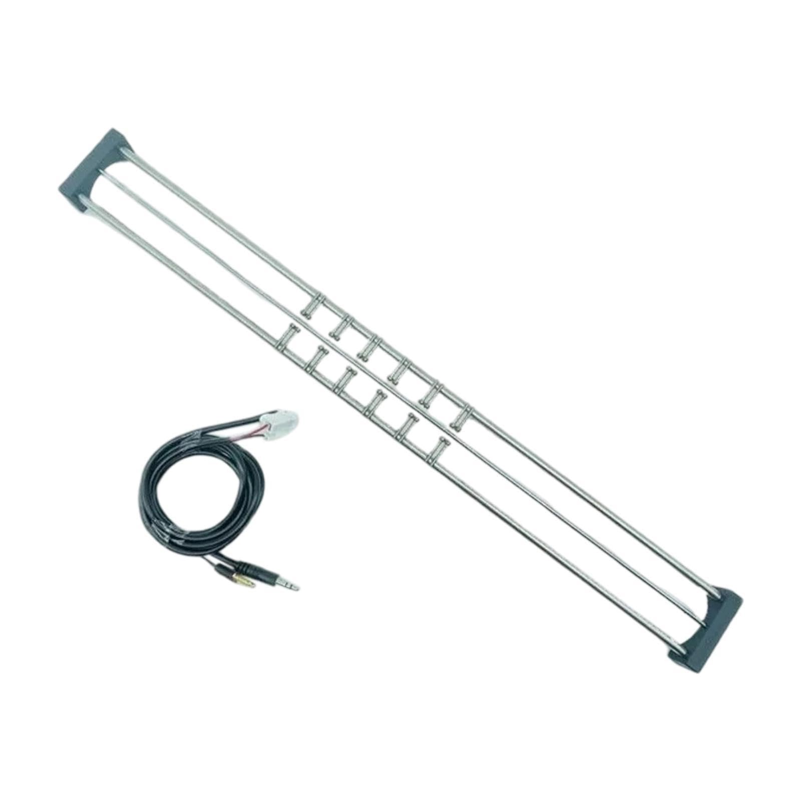 Baoblaze Accessoires de Train Modèle 1 160 Ho Banc D'Essai Support Rouleau Métal Réaliste Montage Rapide Résistant Utilisation Adapté pour Collection D, avec Ligne