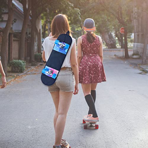 INOOMP Bolsa De Skate Bolsa De Ombro Longboard Saco De Transporte De Skate Acessórios De Skate Saco