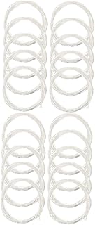 VICASKY 20 Packs Strings set guitar accessories folk guitar accessories Guitar silver ballad major supplies nylon guitar folk guitar supply music Component nylon Nylon sleeve