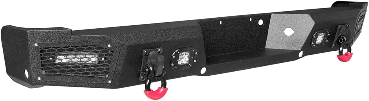Vijay Front and Rear Bumper Fits 2004-2006 Ford F150 with Winch Plate and Lights