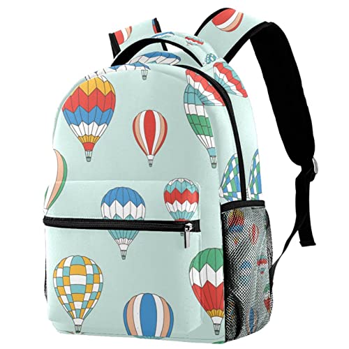Sac à dos de voyage montgolfières pour les sorties scolaires des filles et garçons