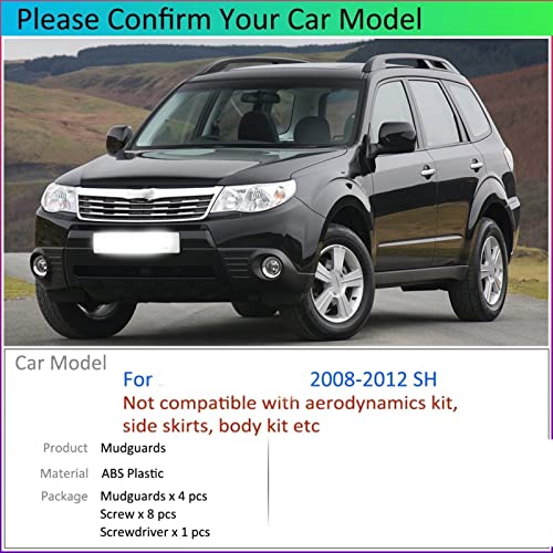 Garde-Boue Subaru Forester SH 2009 2011 Bavette Accessoires - 2