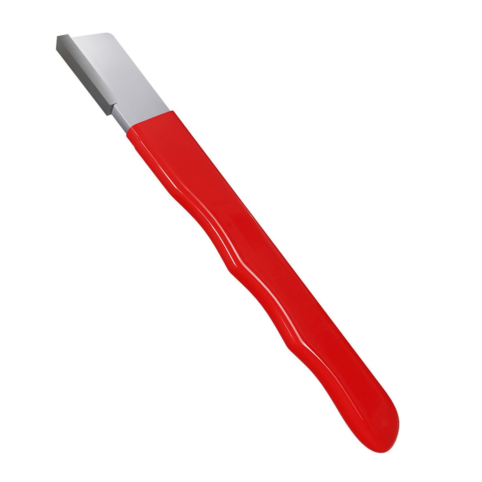 Garden Tool Sharpener Multi-Purpose Handheld Sharpener for Pruning Shears Knives Scissors Lawn Tools Durable Compact Gardening Accessory Red