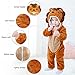 MICHLEY Bebé Mameluco Niños y Niñas Animales de Pelele Pijama León por...