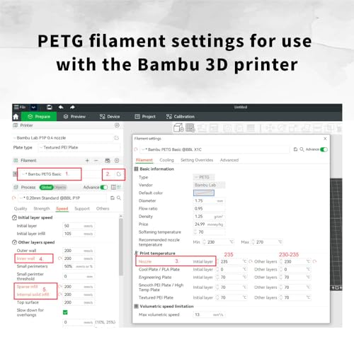 food safe 175mm gray petg filament strong petg 3d printer filament for 60-500mms high speed fdm 3d printers1kg22lbs