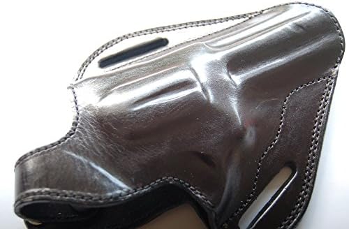 Leather Handcrafted Leather OWB Holster for Colt Python 357 Mag 4 inch (R.H)