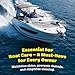 Salty Captain Hull-of-a-Lot Cleaner 1 Gallon – Powerful Hull Cleaner for Fiberglass, Gelcoats & PWCs – Removes Yellowing, Rust & Stains – No Scrubbing Needed – Fast-Acting, Easy Spray-On Formula