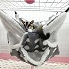 Knaagdier hangmat, knuffelbed voor knaagdieren, ophangen voor kleine dieren, warme hangmat schommel met drie zakken…